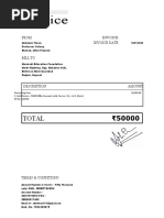 Invoice Ankit Kumar