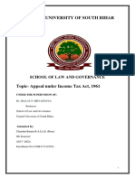 Chandan 9th Sem., Tax Law Project