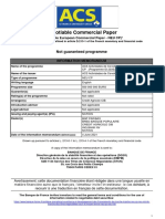 Negotiable Commercial Paper: Not Guaranteed Programme