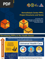 Hemodialysis Center PPPS: Project Structures and Terms