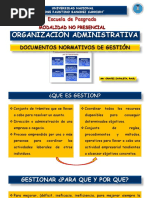 Clase 09 - Documentos Normativos de Gestion