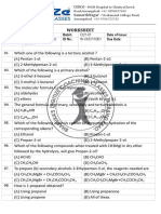 Worksheet: Subject: Batch: Date of Issue: Unit: ID No.: Due Date