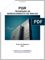 Modelo de PGR Pronto e Completo