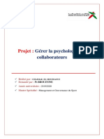 Projet Psychologie