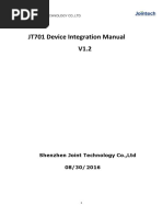 JT701 Device Integration ManualV1.2