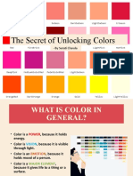 The Secret of Unlocking Colors