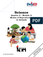 Science: Quarter 2 - Module 3: Modes of Reproduction in Animals