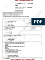 RRB NTPC CBT - 2 Previous Paper 17 Jan 2017 3rd Shift English