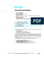 Agitation. Mélange: Aspects Technico-Économiques