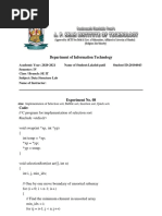 DSL Experiment No 8 STD