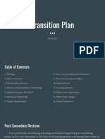 Transition Plan