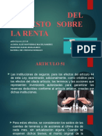 Art. 51, 52 y 53 Ley de Impuesto Sobre La Renta