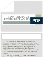 Tema Metodo de Resistividade Aparente