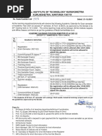 Academic Calendar For Even Semester of Academic Year 2021-22. 21122021