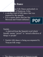 Surtido Folk Dance Report