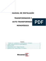 Transformador Monofásico Magnetix