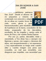 San Jose Treintena (Letra Grande)