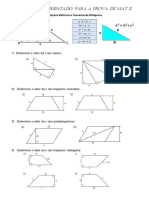 Estudo Orientado para A Prova de Mat II