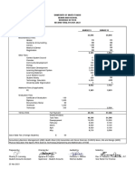 University of Santo Tomas Senior High School Schedule of Fees