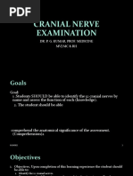 Cranial Nerve Examination