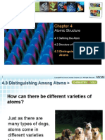 Atomic Structure: 4.3 Distinguishing Among Atoms