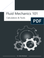 Fluid Mechanics 101: Calculators & Tools