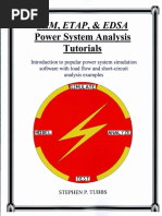 SKM, ETAP, EDSA Power System Analysis Tutorials by Stephen Philip Tubbs