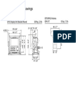 GP33 Dimensional Drawings: Specifications Specifications