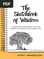 The Sketchbook of Wisdom - A Hand-Written Manual On The Pursuit of Wealth and Good Life - Safal Niveshak