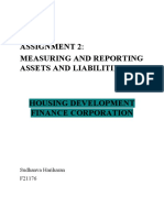 Assignment 2: Measuring and Reporting Assets and Liabilities