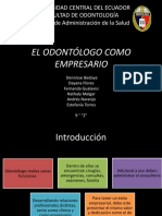 Odontologo Como Empresario