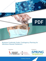 Business Continuity Guide - Contingency Planning For Infectious Disease Pandemics