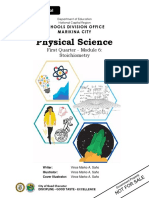 Physical Science: First Quarter - Module 6: Stoichiometry