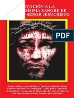 Devocion A La Preciosisima Sangre de Nuestro Señor Jesucristo