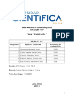 Lab. Química - Informe 2