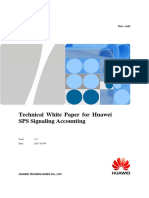 Technical White Paper For Huawei SPS Signaling Accounting