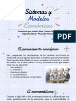 Sistemas y Modelos Economicos