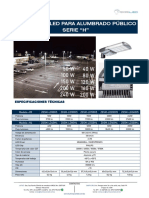 Luminaria Led de Alumbrado Pblico Serie H Compressed