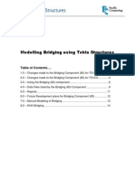 Modelling Bridging Using Tekla Structures: Table of Contents