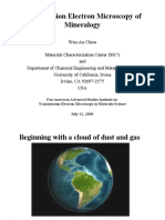 Chiou 1 Transmission Electron Microscopy of Mineralogy - 070806