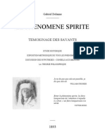 Le Phénomène Spirite