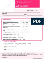 PDF Ficha de Anamnese Alongamento de Unhas