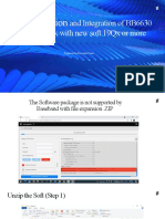 Configuration and Intergation of BB6630 - BB52xx With New Soft