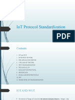 Iot Protocol Standardisation