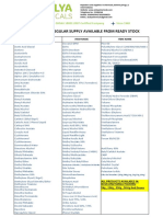 Product List 2019-2020 (Solvent)