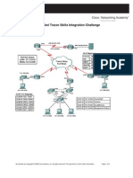 PT Activity 3.6.1: Packet Tracer Skills Integration Challenge