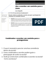 Combinados e Acordos 1 Caminho para o Protagonismo6431