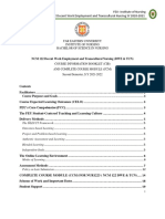 FEU-Institute of Nursing NCM 122 Decent Work Employment and Transcultural Nursing SY 2020-2021