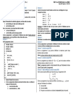 Exercice 1: Affichage de Caractères Et de Leur Code ASCII Exercice 4