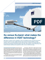 Ka-Band Vs Ku-Band Satellite System